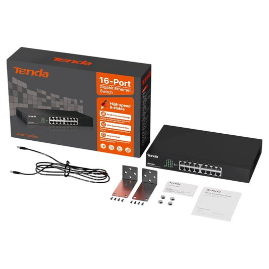 Tenda TEG1016D 16‑Port Gigabit Ethernet Switch