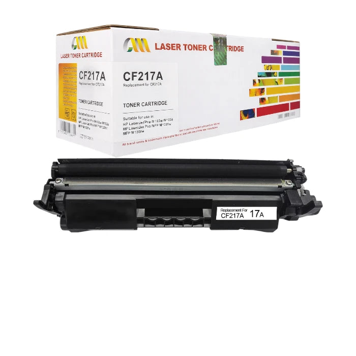 CF217A (17A) Black Toner Cartridge – Compatible with HP LaserJet Pro M102 & MFP M130 Series