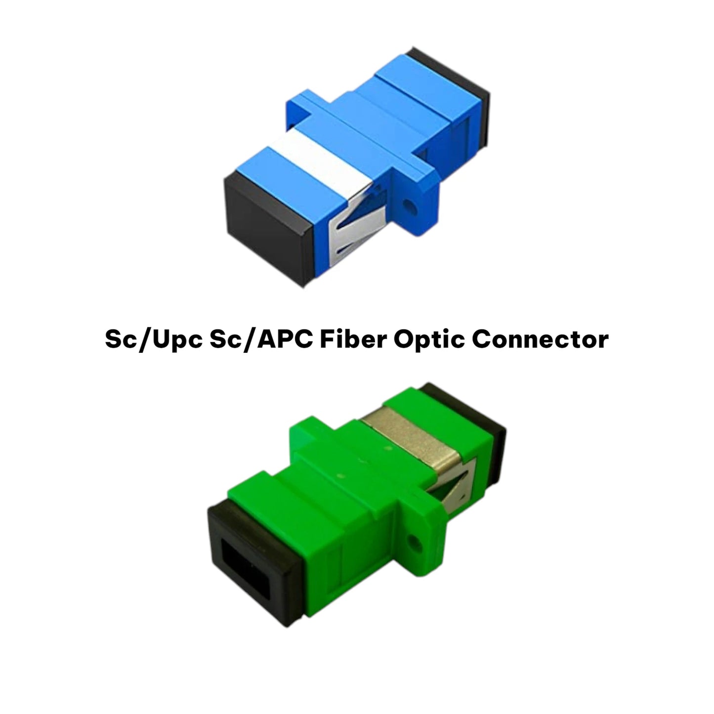 SC Fiber Optic Adapter (10 Pieces) – SC/UPC & SC/APC