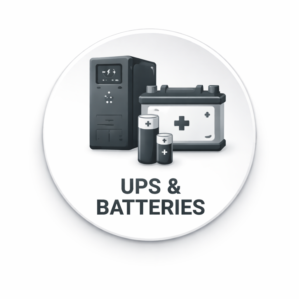 UPS & BATTERIES