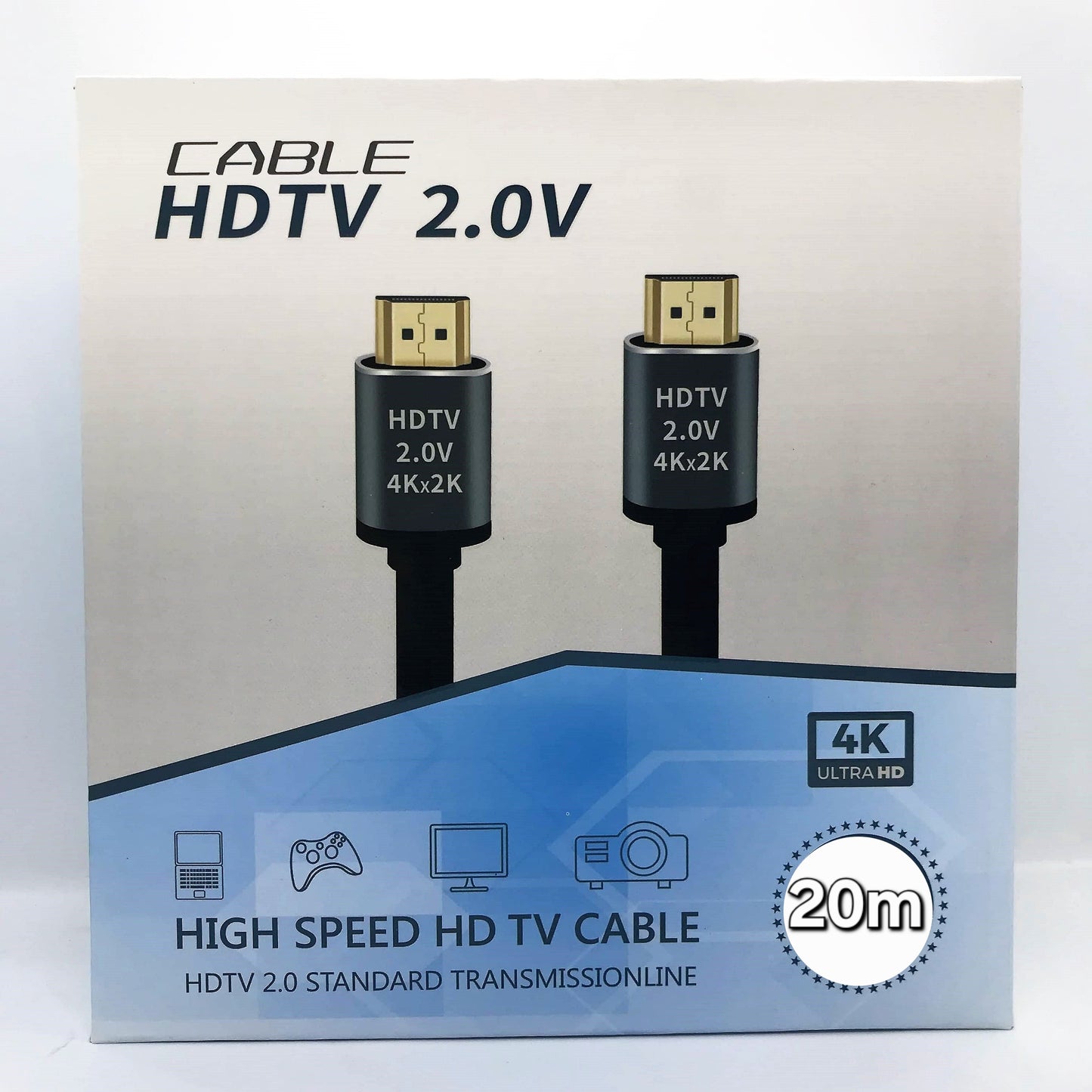 8K/4K HDMI Cable - Available in V 2.0,2.1 Length 1.5m 3m 5m 15m 20m 30m