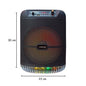 Crown CMS-8138 Bluetooth Speaker – Portable RGB Disco Light Party Speaker