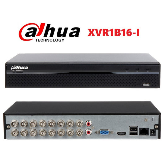 Dahua Digital Video Recorder DH-XVR1B16-I – 16CH 1080P XVR DVR (1HDD)