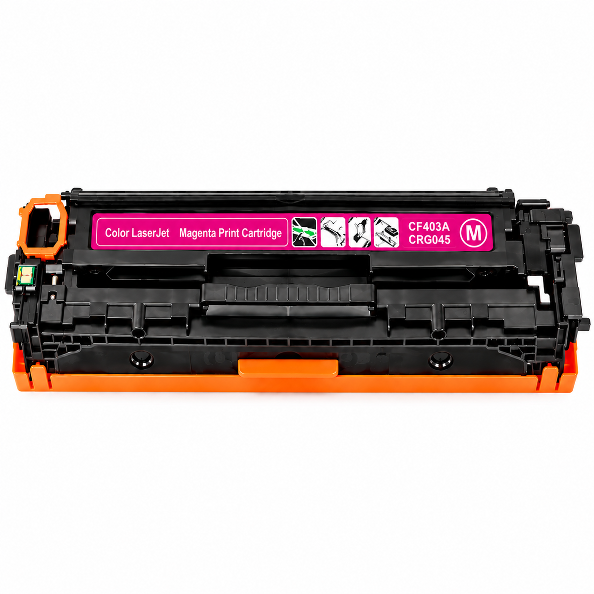 CF400A CF401A CF402A CF403A 201A / CRG-045 Compatible HP & Canon Color Laser Toner Cartridges – Black Cyan Yellow Magenta – GTC
