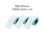 Thermal Labels 58×30mm (700 Labels/Roll) | Roll / 3-Roll Pack / Box of 75