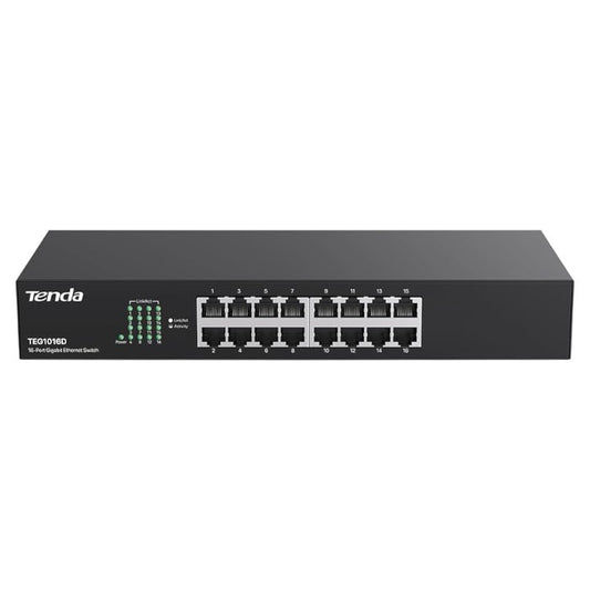 Tenda TEG1016D 16‑Port Gigabit Ethernet Switch