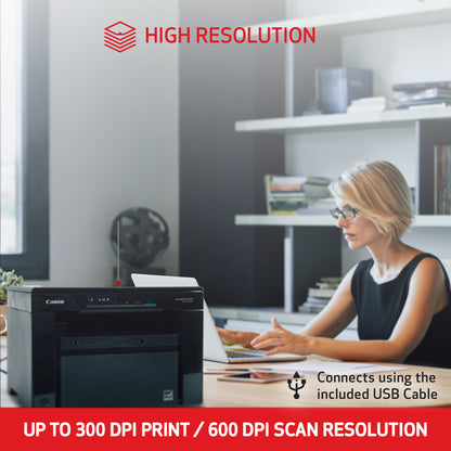 Canon imageCLASS MF3010 VP All-in-One Monochrome Laser Printer, Print Scan Copy