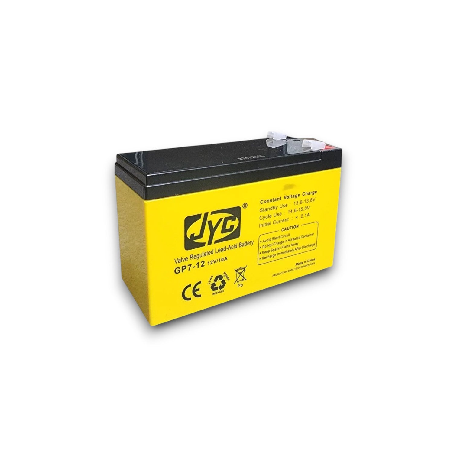 JYC 12V / 10A UPS Lead-Acid Battery