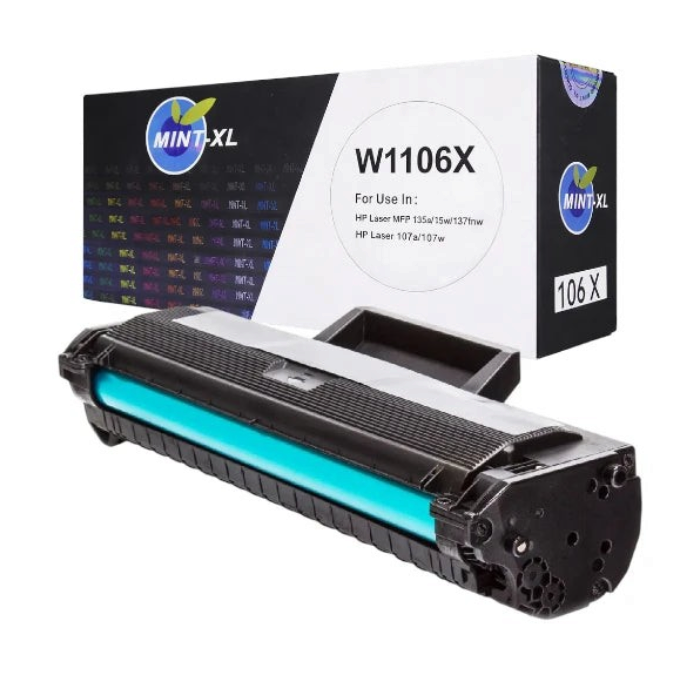 lebbuy MINT-XL W1106X high yield black laser toner cartridge for compatible HP printers