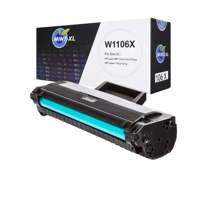 W1106X High Yield (XL) Toner Cartridge – Compatible with HP Laser 107a/107w & MFP 135a/135w/137fnw