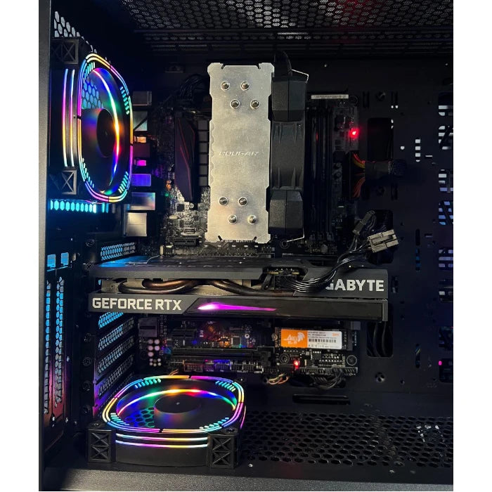 USED Gaming Desktop PC i7-7700K RTX 3060 Ti 16GB RAM 500GB NVMe Windows 11 Pro