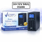 Victory Power V-OFF 3000VA UPS 1800W Pure Sine Wave with AVR & LCD (4x12V 9Ah) inside