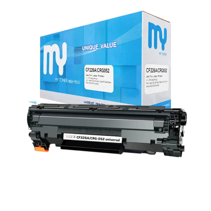 MY CF226A / CRG052 High Yield (XL) Black Toner Cartridge – Compatible with HP LaserJet Pro & Canon i-SENSYS Printers
