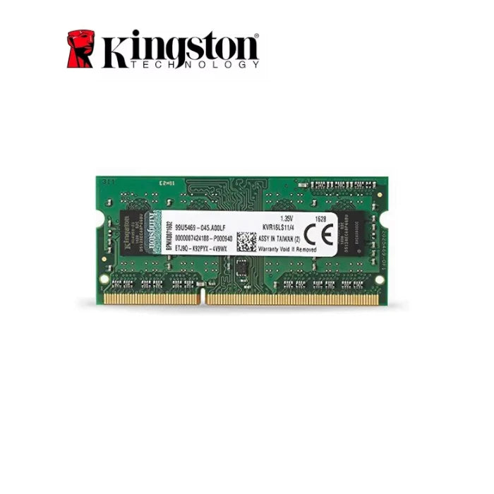 Kingston 8GB DDR3L 1600MHz SO-DIMM Laptop RAM (PC3L-12800S, KVR16LS11/8)