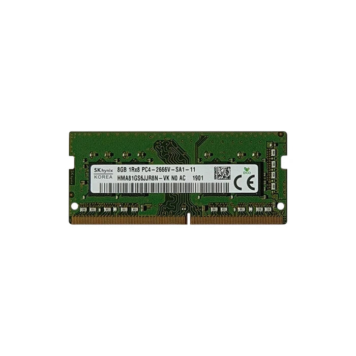 SK hynix 8GB DDR4 2666MHz Laptop SO-DIMM RAM (PC4-2666V, 1Rx8) - HMA81GS6DJR8N-VK