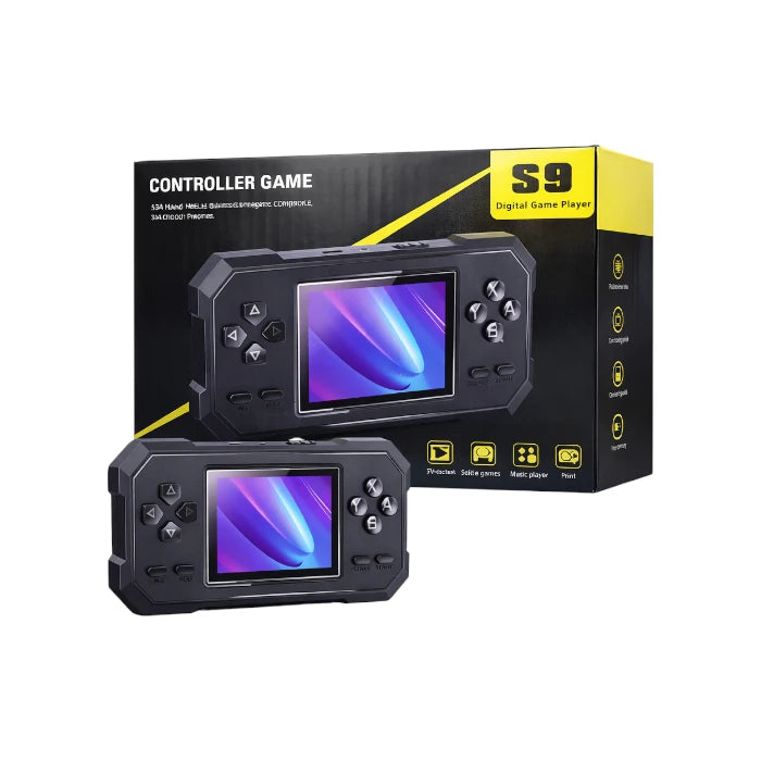 S9 Handheld Game Console (520 Classic Games, 320×240 Screen, TV AV Output)