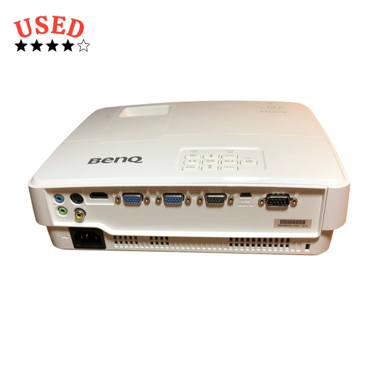 (USED) BenQ DLP Video Projector - SVGA Display, 3200 Lumens, HDMI, 13,000:1 Contrast, 3D-Ready Projector (MS524)