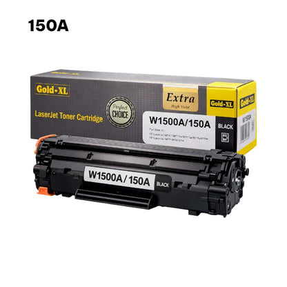 HP 150X / 150A (W1500A / W1500X) Black Toner Cartridge - Standard & XL High Yield