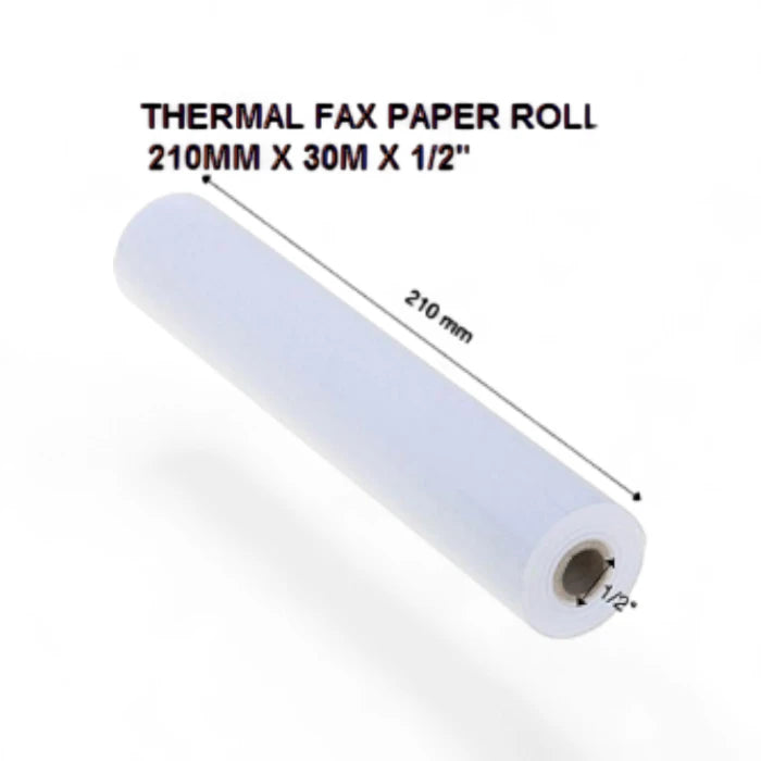 ARGOS Fax Paper Roll A210 – 210mm × 30m (Sensitive)