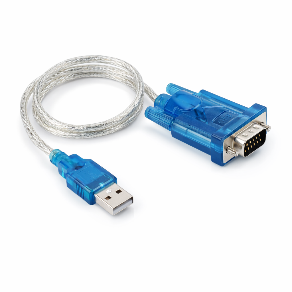 USB to RS232 Serial Adapter Cable (DB9 Male)