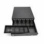 BUEROTIKA BC110D Heavy-Duty Cash Drawer – 405mm x 410mm with 5 Adjustable Bill Slots & RJ11 Interface
