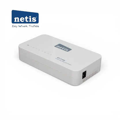 Netis ST-3108 8-Port Fast Ethernet Switch 10/100Mbps | Plug & Play | Energy Efficient Ethernet