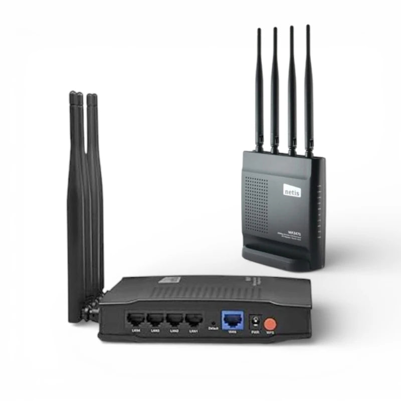 NATIS N600 Dual-Band Wi‑Fi Router (WF2471)
600Mbps • 2.4GHz + 5GHz • WPS One‑Touch
Home Networking • Stable Coverage • Easy Setup