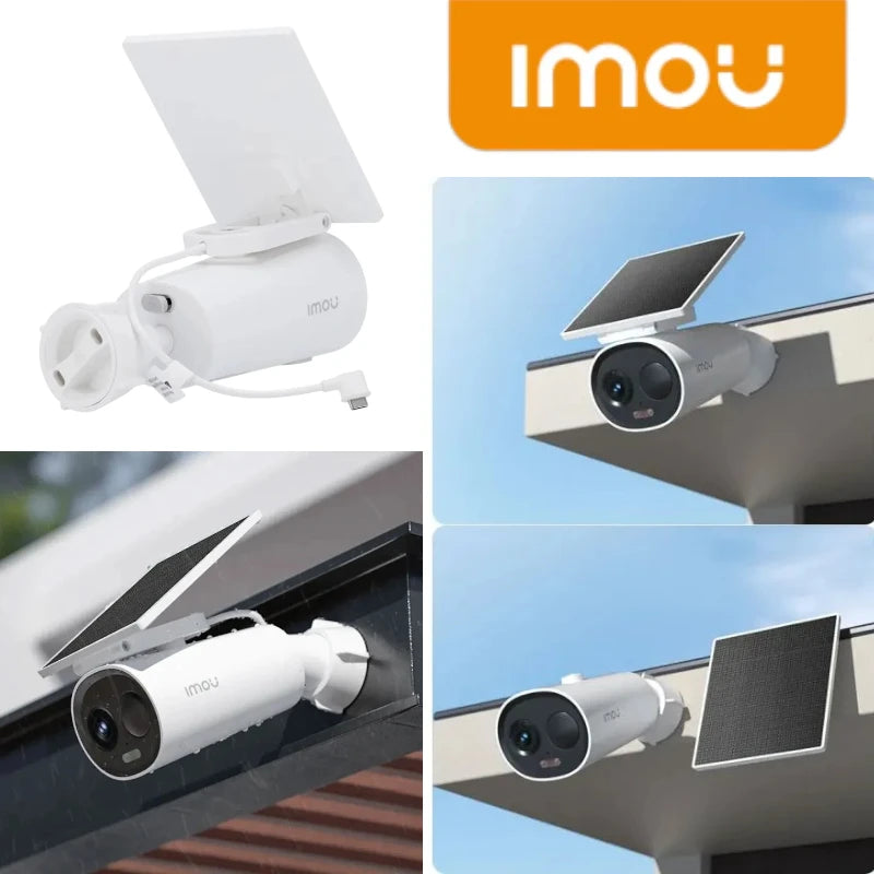 Imou Cell 3C IPC-GBCC-3T0NE-V2 With solar panel charging . Battery-Powered Security Camera 3MP | 2K | 5000mAh