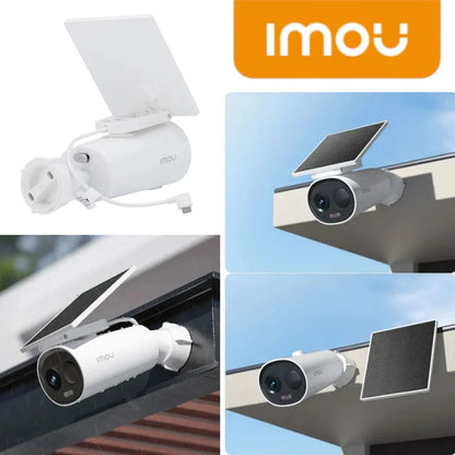 Imou Cell 3C IPC-GBCC-3T0NE-V2 With solar panel charging . Battery-Powered Security Camera 3MP | 2K | 5000mAh