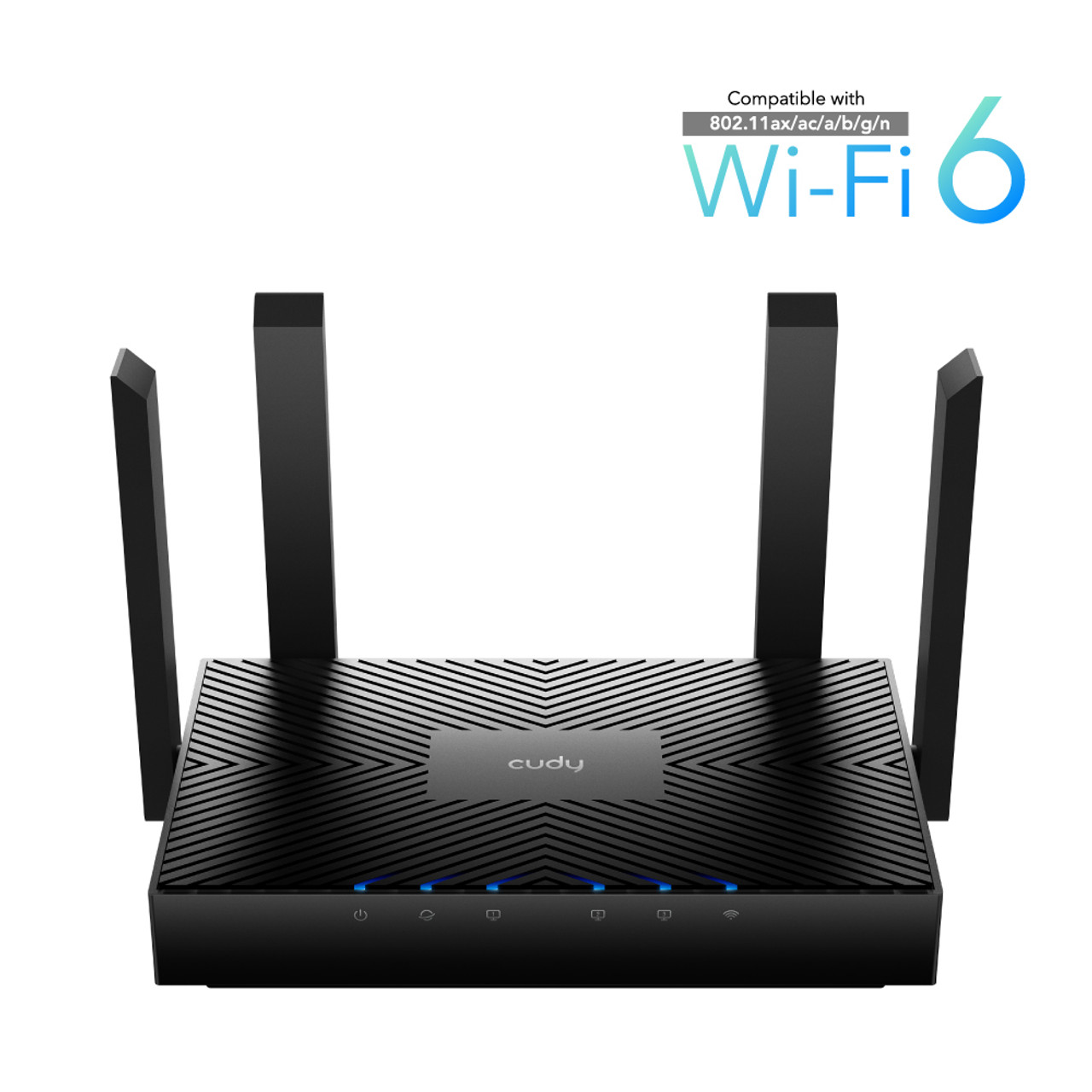 Cudy AX3000 WiFi 6 – 802.11ax Wireless Dual Band Gigabit Internet Router, VPN Compatible, MU-MIMO, Wire Guard,  Mesh WR3000