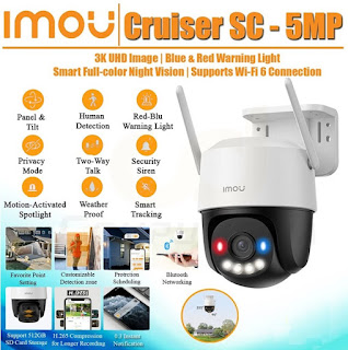 Imou Cruiser SC 5MP Outdoor Smart Security Camera