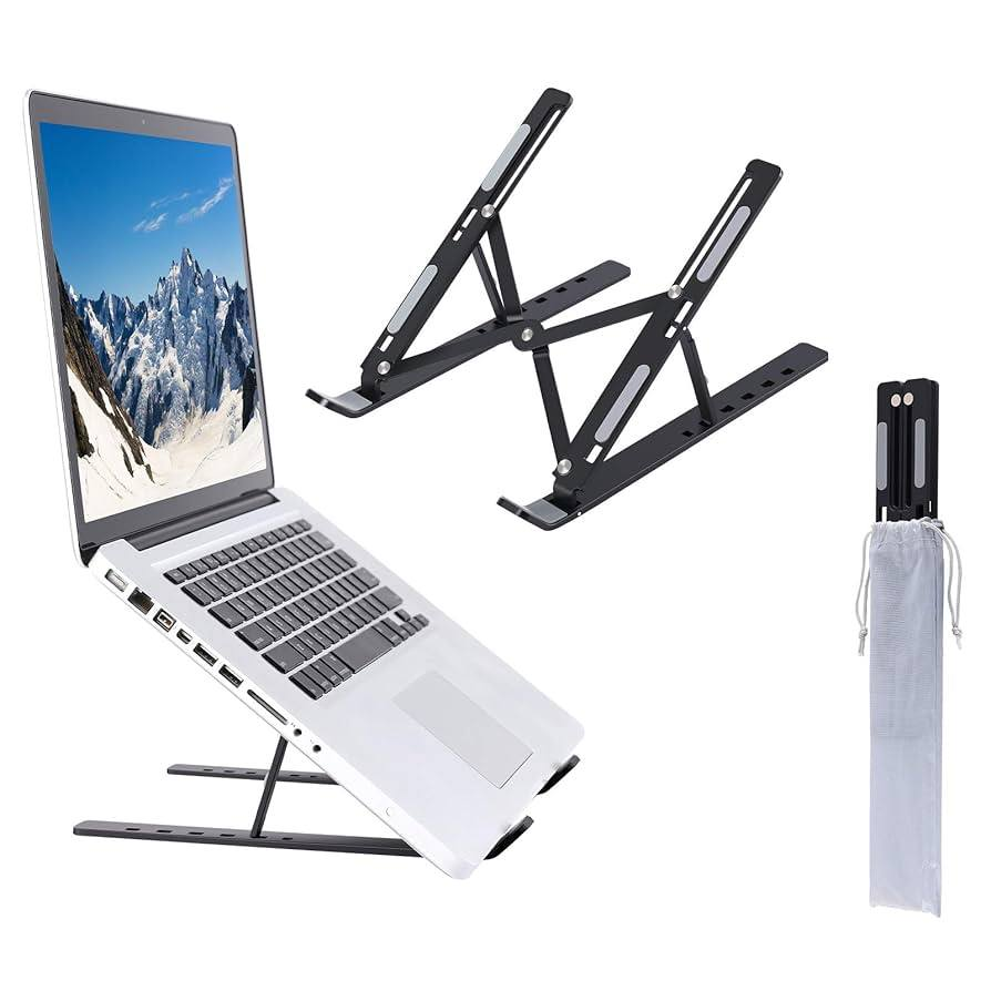 Adjustable Laptop Stand for Desk- Foldable Laptop Stand