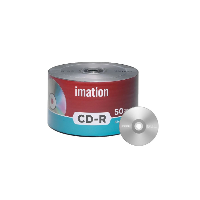 Imation CD-R 700MB 52X Shrink Pack - 50 Pc/pack