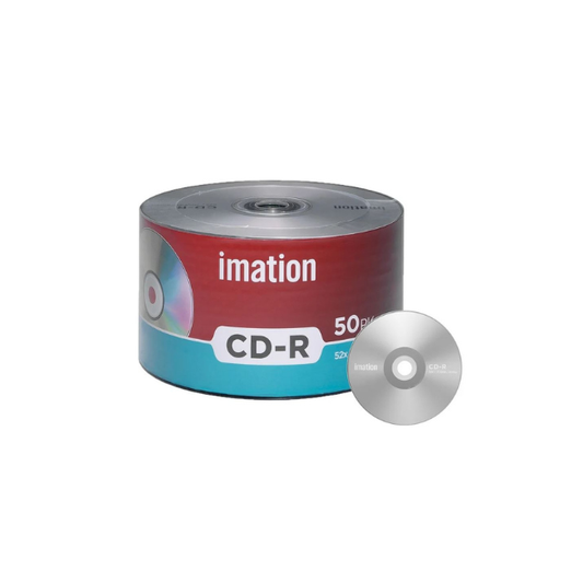 Imation CD-R 700MB 52X Shrink Pack - 50 Pc/pack