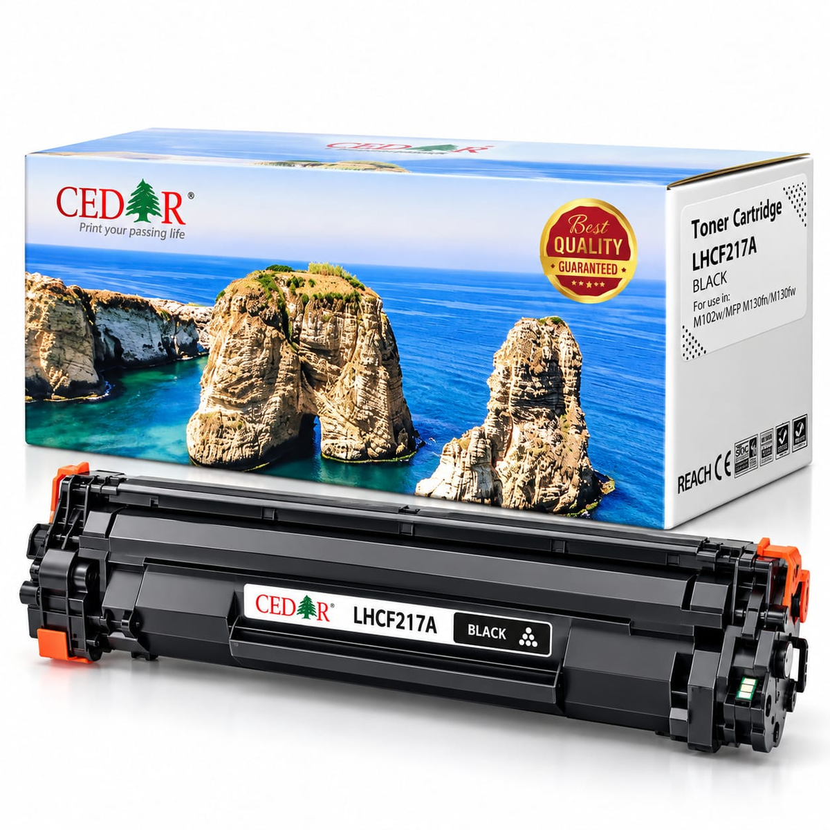 CF217A (17A) Cedar Black Toner Cartridge – Compatible with HP LaserJet Pro M102 & MFP M130 Series