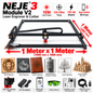 NEJE 3 Module V2 Laser Engraver & Cutter – E40 10W – Large Format 1m × 1m