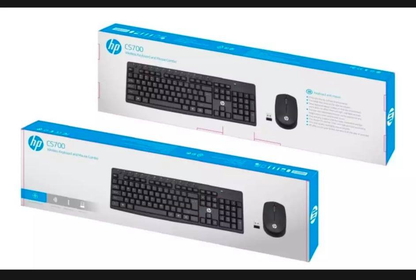 HP CS700 Wireless Keyboard and Mouse Combo - Arabic /English Layout