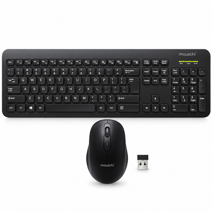 Mouschi EDGE Professional Wireless Keyboard & Mouse Combo