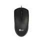 Mouschi POP Wired USB Optical Mouse - Black