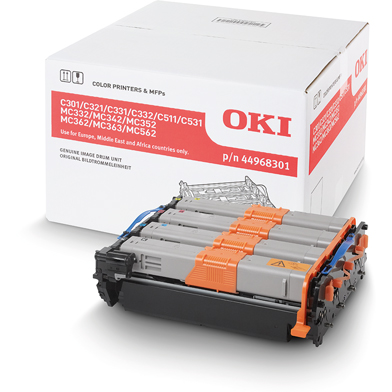 OKI MC342dn Color Multifunction Laser Printer – Open Box (No Toners)