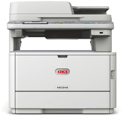 OKI MC342dn Color Multifunction Laser Printer – Open Box (No Toners)