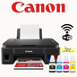 Canon PIXMA G3416 Printer, MegaTank Refillable Ink, Print/Scan/Copy, Wi‑Fi + USB, 4800×1200 DPI, Black, New