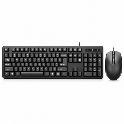 KM-001 Office Keyboard & Business Mouse Combo