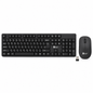 Mouschi POP Wireless Combo (Keyboard and Mouse) – Black