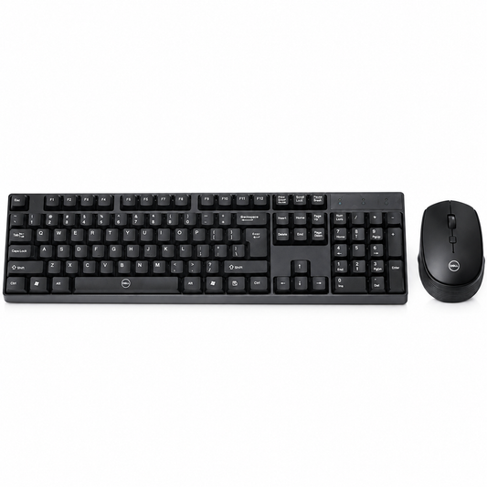 Dell KM632 Wireless Keyboard and Mouse Combo – Black