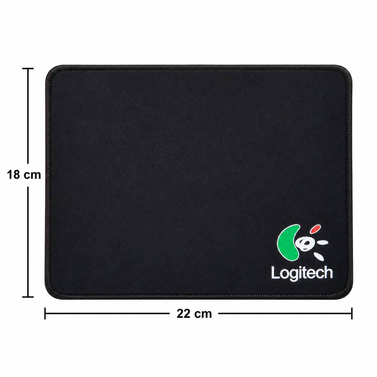 Slim Mouse Pad 22 × 18 cm – Logitech / Microsoft - normal quality