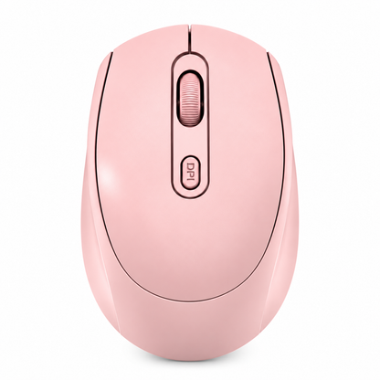 Rechargeable Mouse Bluetooth 5.2+ Wireless with Dungle – 2.4GHz USB , Ergonomic, Long Battery Life