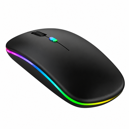 Lenovo W10 Rechargeable Dual-Mode Bluetooth & 2.4GHz Wireless Slim Mouse