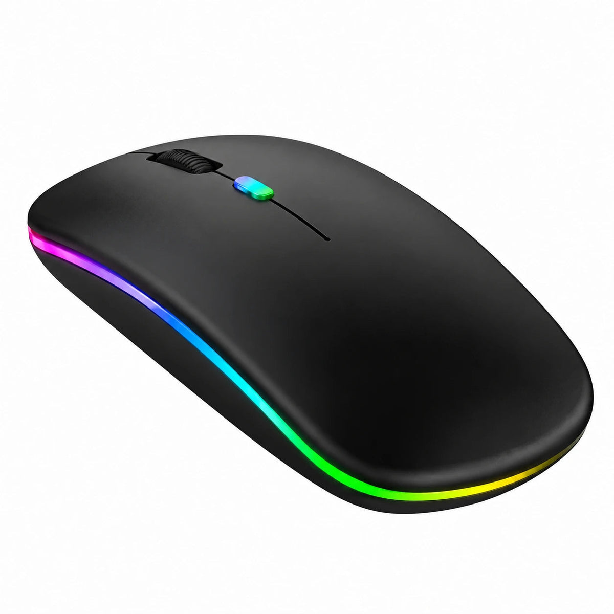 HP W10 RGB Rechargeable Type-C Dual-Mode Bluetooth & 2.4GHz Wireless Slim Mouse