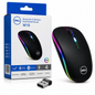 Dell W10 RGB Rechargeable Dual-Mode Bluetooth & 2.4GHz Wireless Slim Mouse